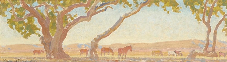 Picture of OVER THE MANTLE MURAL SKETCH 1922