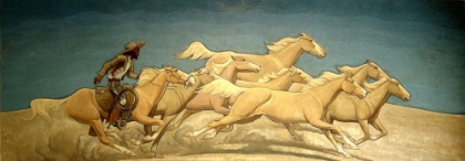 Picture of PALOMINO PONIES 1942