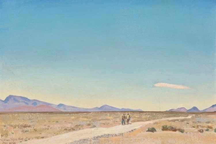 Picture of ROAD TO NOWHERE, INDIAN SPRINGS, NEVADA 1934