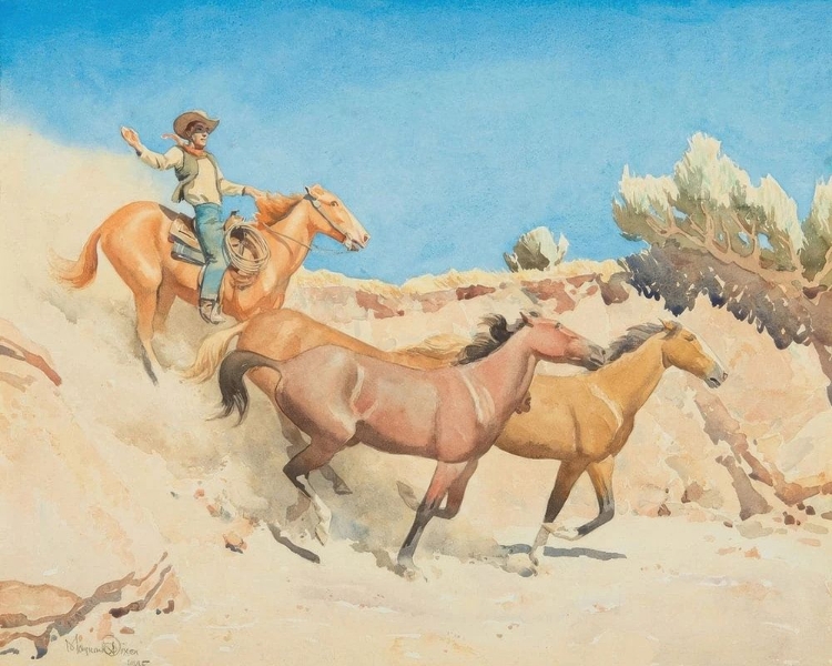 Picture of SADDLE STOCK 1945