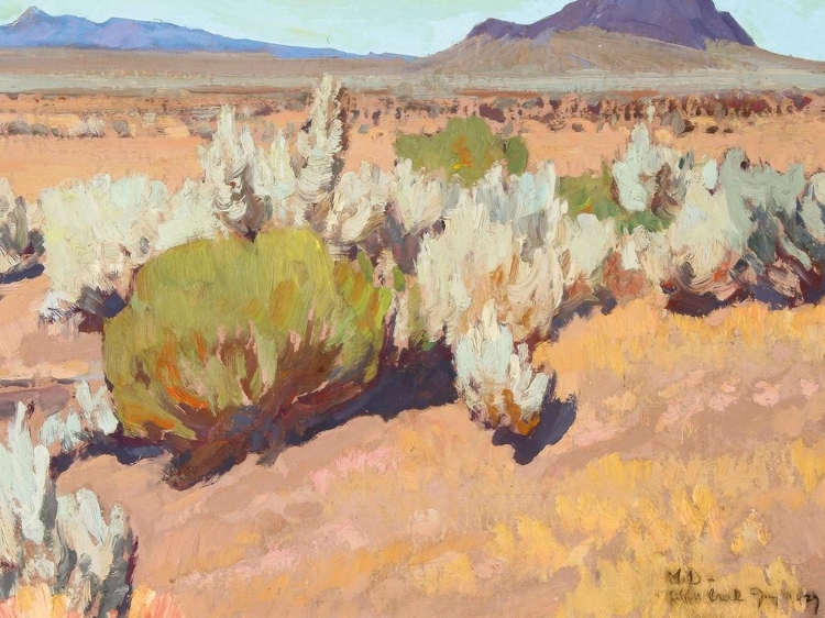 Picture of SAGE AND RABBIT BRUSH 1927