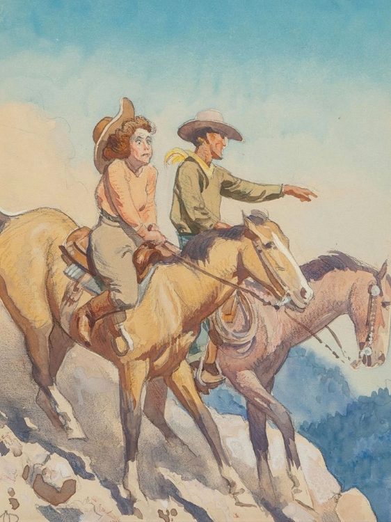 Picture of SCENERY, FROM DUDE RANCH SERIES 1941