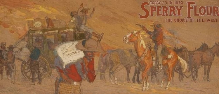 Picture of SPERRY FLOUR, THE CHOICE OF THE WEST 1917