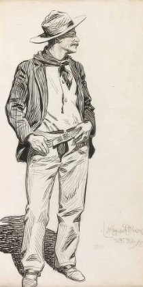 Picture of STANDING GENTLEMAN 1895