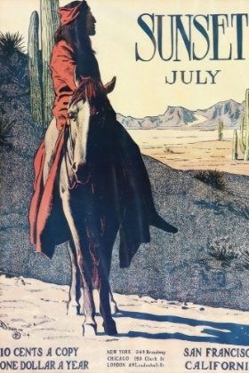Picture of SUNSET MAGAZINE POSTER 1904