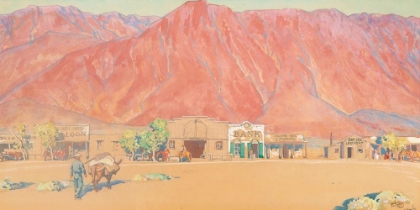 Picture of TOWN AND CLIFFS 1926