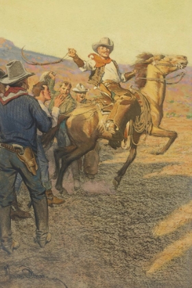 Picture of YOULL HAVE TO GROW WINGS TO CATCH ME AND RED EAGLE 1909