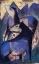 Picture of TWO BLUE HORSES 1913