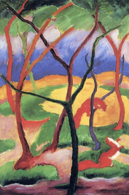 Picture of WEASELS AT PLAY 1911