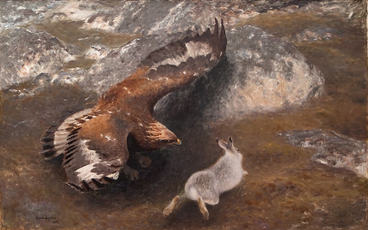 Picture of EAGLE AND HARE 1904