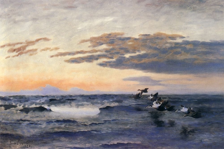Picture of EIDERS AT SUNRISE 1928