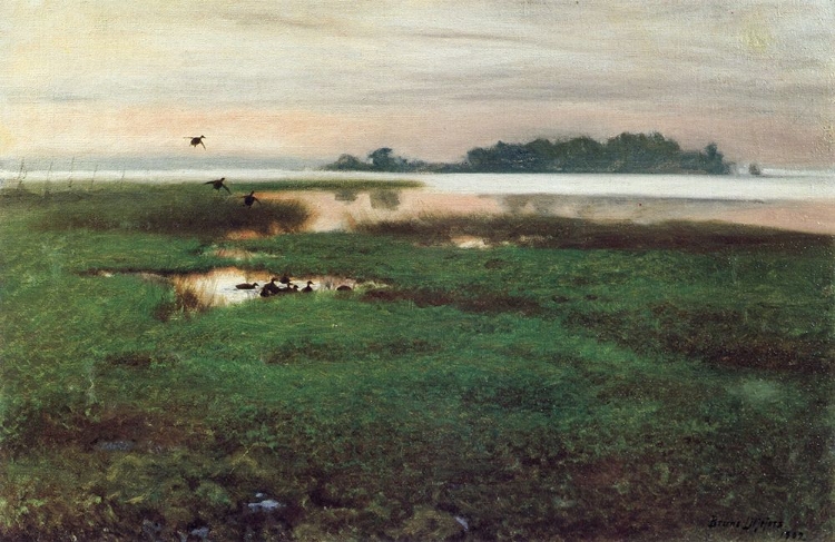 Picture of EVENING LANDSCAPE 1902