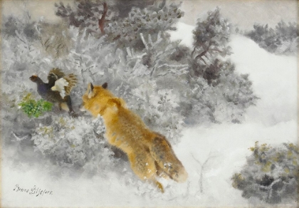 Picture of FOX AND BLACK GROUSE 1939