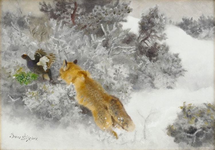 Picture of FOX AND BLACK GROUSE 1939