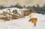 Picture of FOX IN WINTER LANDSCAPE CA 1939