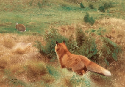 Picture of FOX WITH HARE 1909