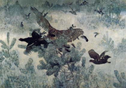 Picture of HAWK AND BLACKGAME 1884