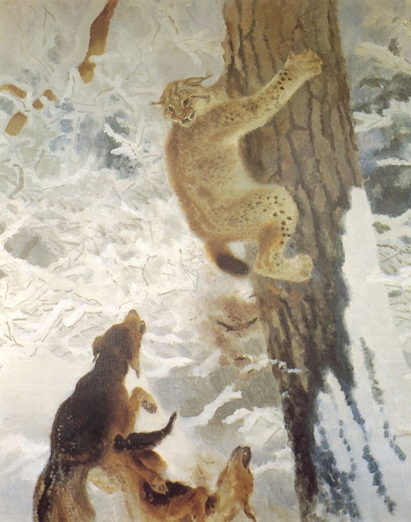 Picture of LYNX AT BAY DETAIL 1929