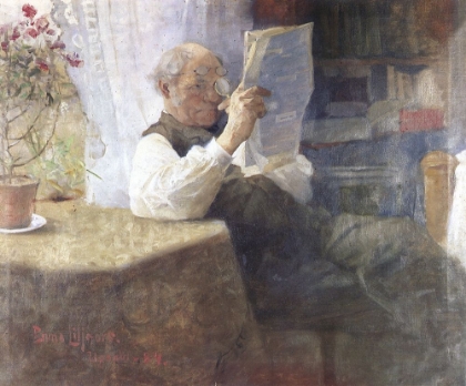 Picture of PORTRAIT OF FATHER 1884