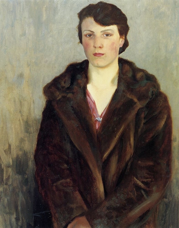Picture of PORTRAIT OF KRAKA LILJEFORS 1928