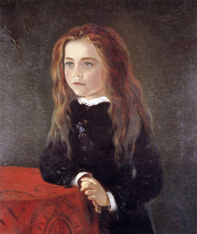 Picture of PORTRAIT OF SIGNE OLOFSSON 1879