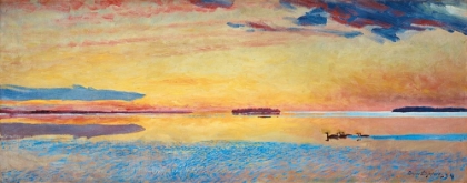 Picture of SUNSET ABOVE THE VAST SEA 1894