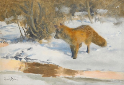 Picture of WINTER LANDSCAPE WITH FOX 1939