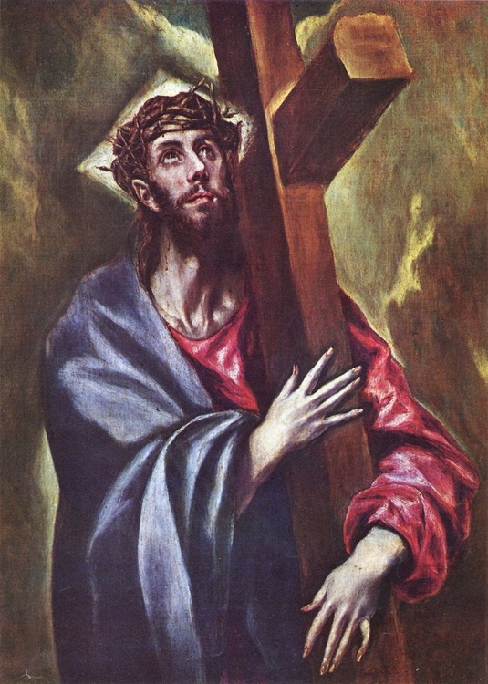 Picture of CHRIST CARRYING THE CROSS CA 1605