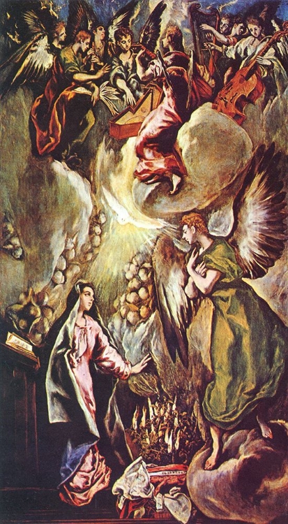 Picture of COLEGIO DE DONA HIGH ALTAR, ANNUNCIATION CA 1596