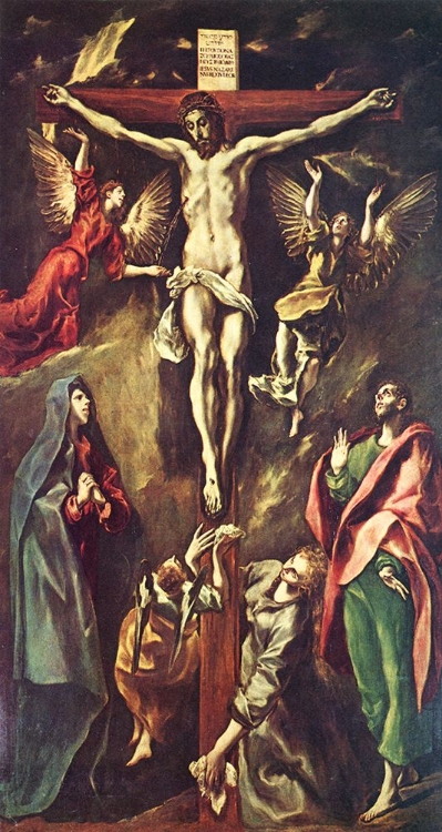 Picture of COLEGIO DE DONA HIGH ALTAR, CRUCIFIXION CA 1596