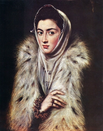 Picture of LADY WITH A FUR CA 1577