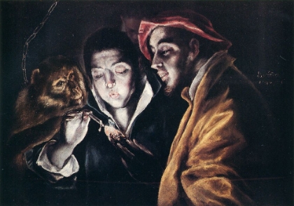 Picture of MONKEY, A YOUTH AND A MAN 1580