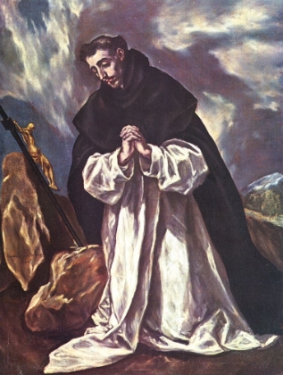 Picture of SAINT DOMINIC IN PRAYER CA 1600