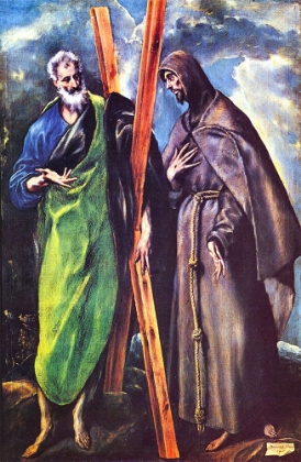 Picture of SAINT FRANCIS AND SAINT ANDREW CA 1595