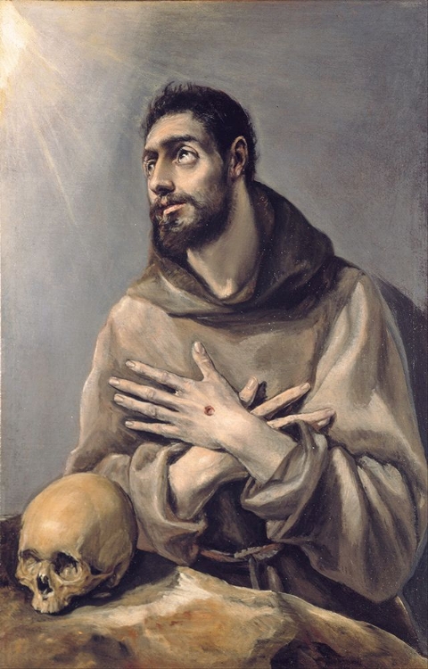Picture of SAINT FRANCIS IN ECSTASY CA 1577