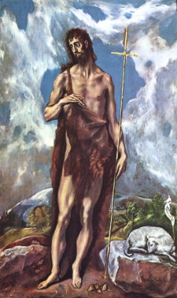 Picture of SAINT JOHN THE BAPTIST IN THE WILDERNESS CA 1600