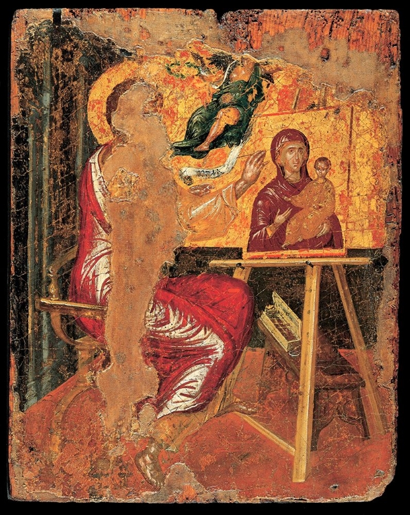 Picture of SAINT LUKE PAINTING THE VIRGIN CA 1560