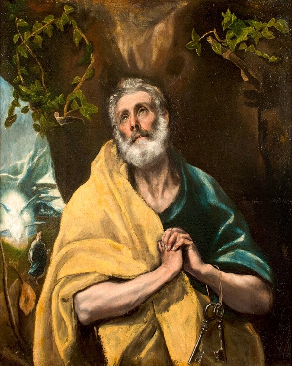 Picture of SAINT PETER IN TEARS CA 1587