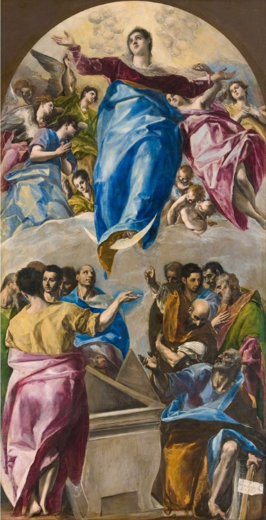 Picture of THE ASSUMPTION OF THE VIRGIN 1577