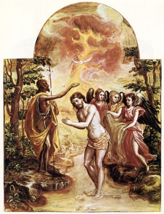 Picture of THE BAPTISM OF CHRIST CA 1560