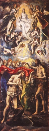 Picture of THE BAPTISM OF CHRIST CA 1579