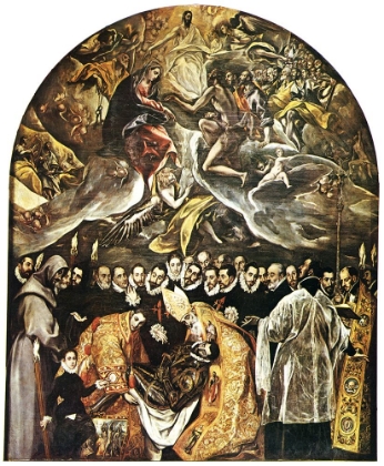 Picture of THE BURIAL OF THE COUNT OF ORGAZ 1586