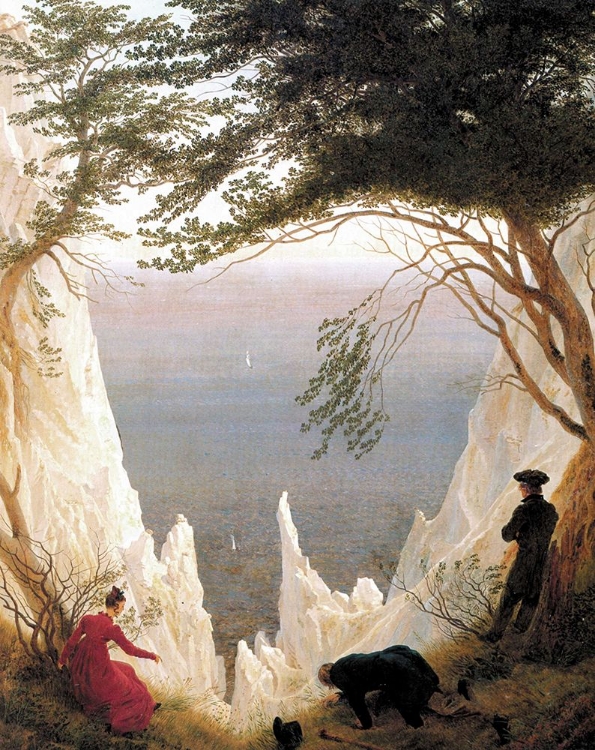 Picture of CHALK CLIFFS AT RUEGEN 1818