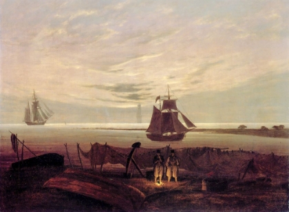 Picture of EVENING ON THE BALTIC SEA CA 1831