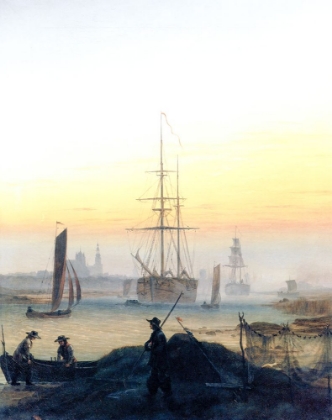 Picture of GREIFSWALD HARBOUR CA 1818