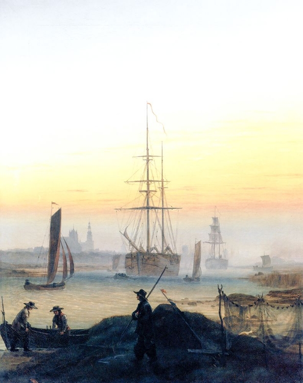 Picture of GREIFSWALD HARBOUR CA 1818