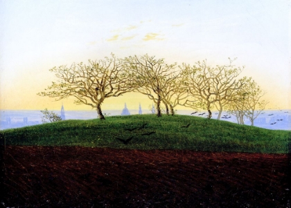 Picture of HILL AND PLOUGHED FIELD NEAR DRESDEN 1824