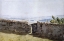 Picture of LANDSCAPE WITH CRUMBLING WALL CA 1837