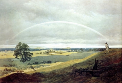 Picture of LANDSCAPE WITH RAINBOW 1810