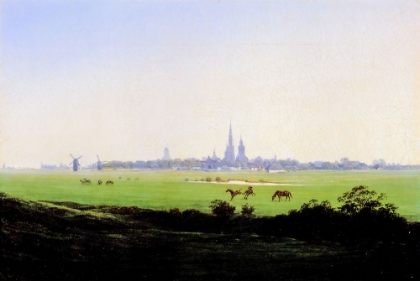Picture of MEADOWS NEAR GREIFSWALD 1820